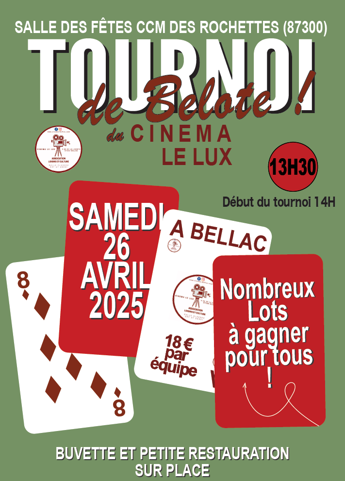 TOURNOI DE BELOTE