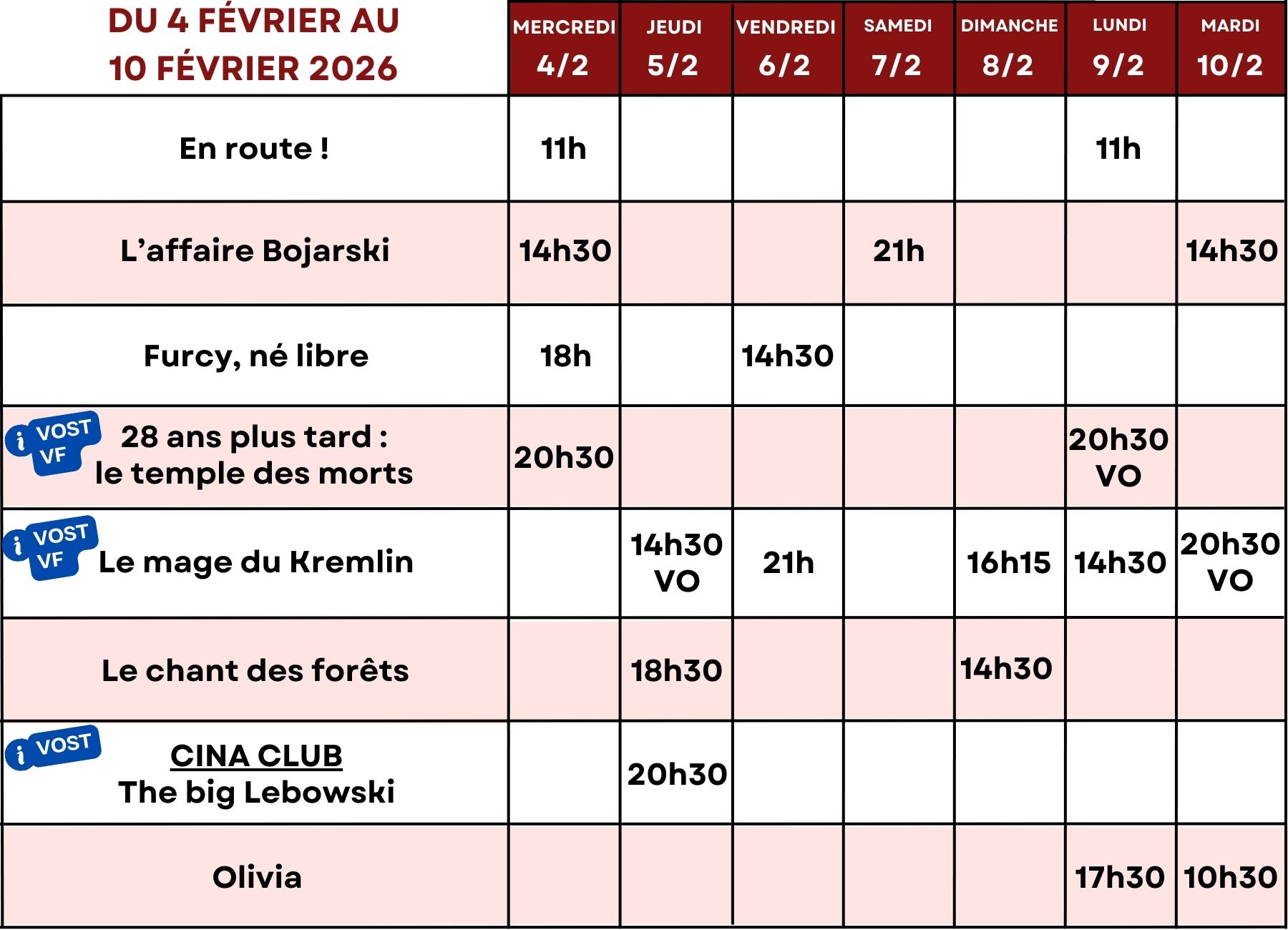 4 février-10 février 2026