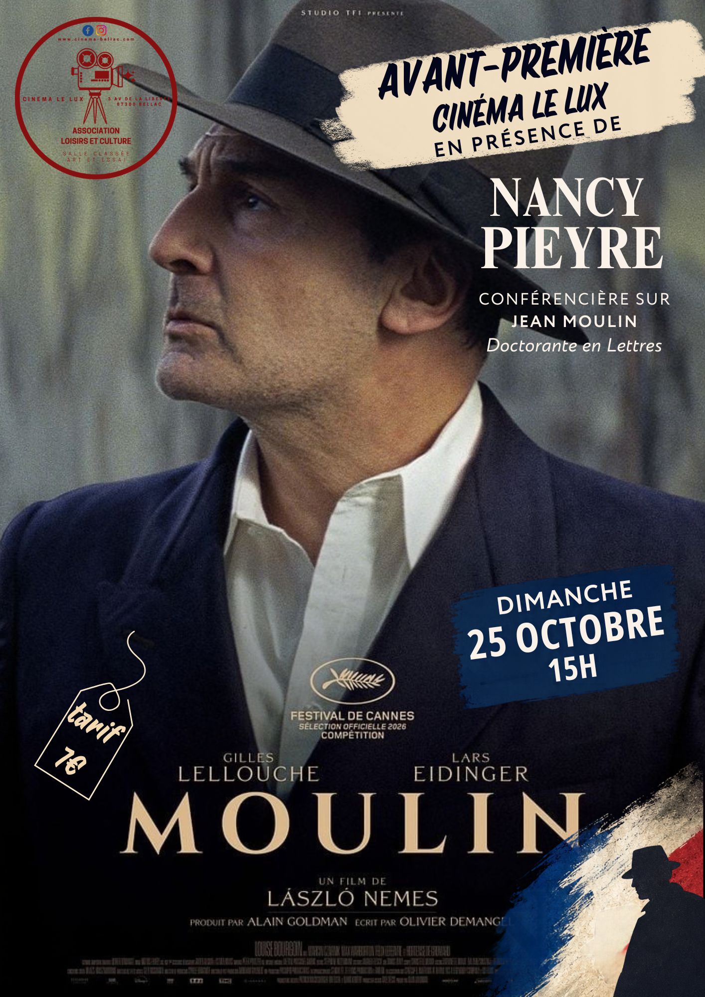 Avant-première : Moulin + conférence