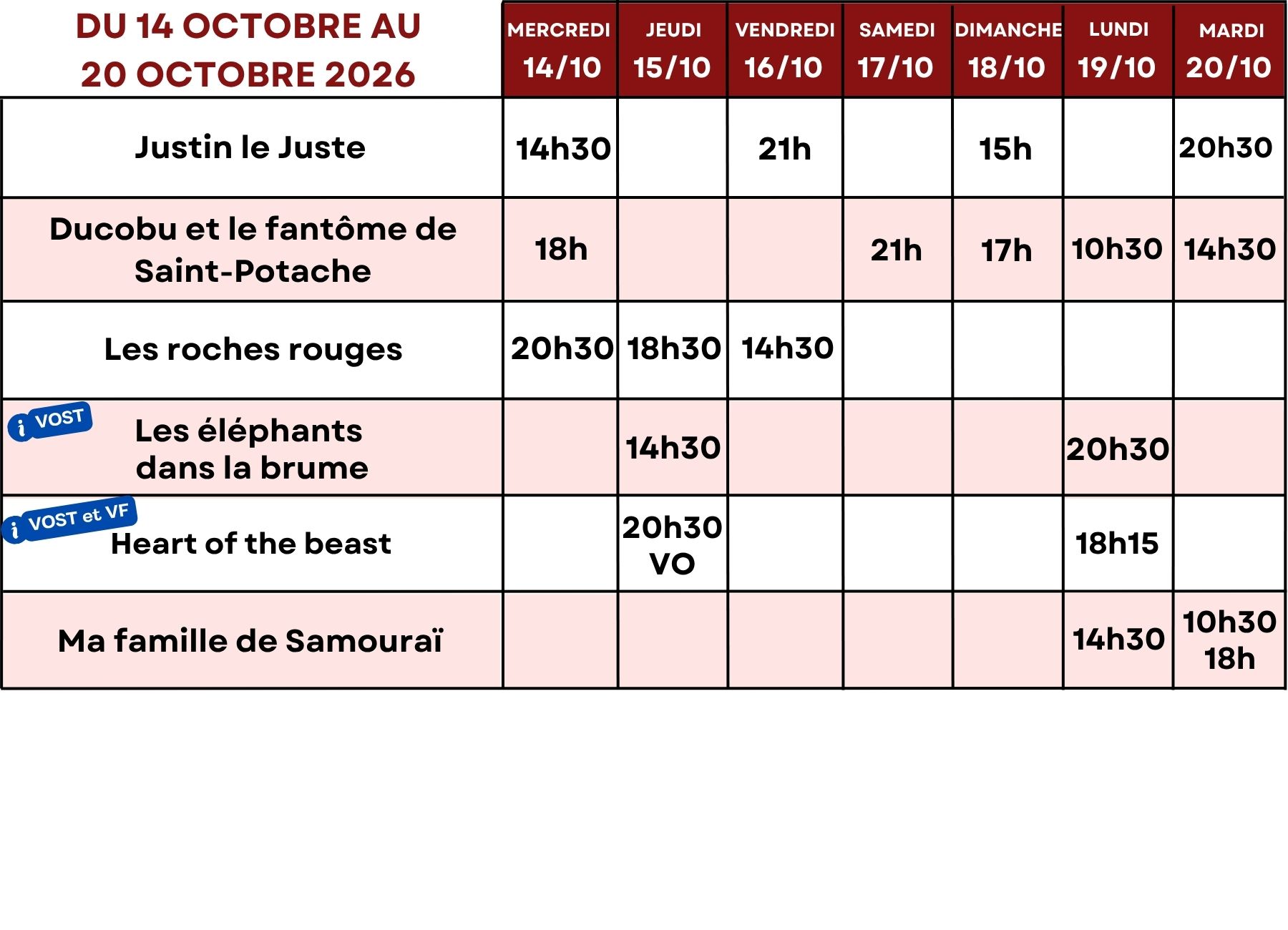14 oct-20 oct