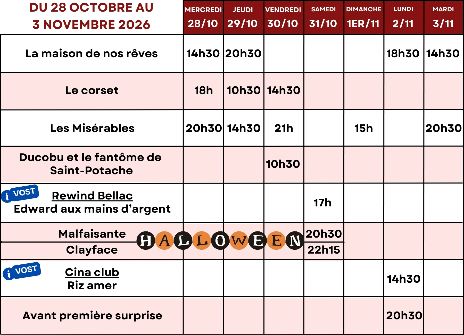 28 oct-3 nov